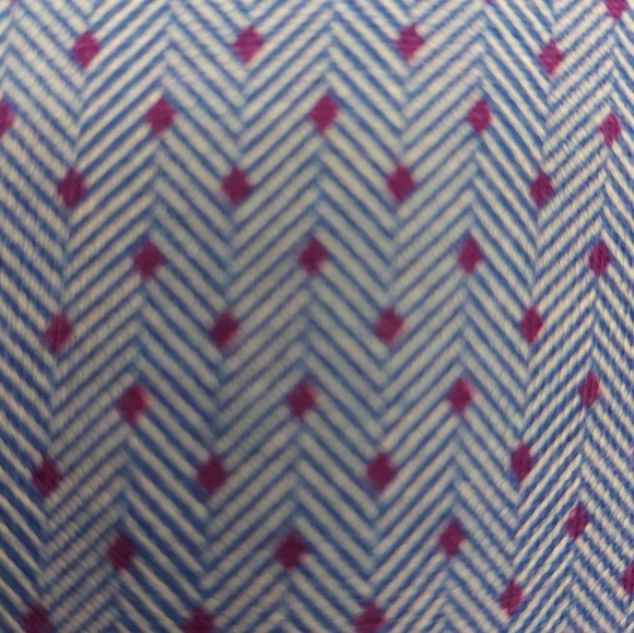 Stone Rose Button front shirt in blue with purple micro dot - Picture 2 of 9